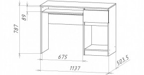 НИЦЦА-10 Стол компьютерный (НЦ.10) в Талице - talica.ok-mebel.com | фото 2