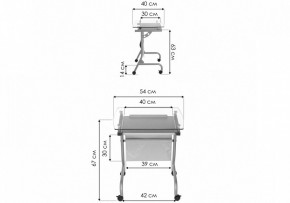 Стол компьютерный Riko в Талице - talica.ok-mebel.com | фото 7