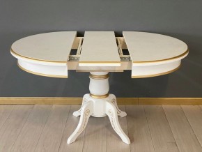 Стол круглый раскладной Верона (шпон) в Талице - talica.ok-mebel.com | фото 6