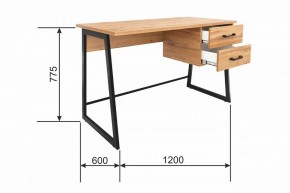 Стол письменный Madrid М-4 в Талице - talica.ok-mebel.com | фото 5