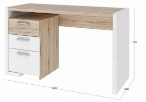 Стол письменный Венето 266.15Н в Талице - talica.ok-mebel.com | фото 3