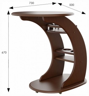 Стол придиванный Люкс Л в Талице - talica.ok-mebel.com | фото 3