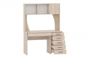 Стол рабочий СИГМА (Дуб сонома) в Талице - talica.ok-mebel.com | фото 2