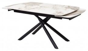 Стол RIVOLI 140 GLOSS LUXURY PANDORA SOLID CERAMIC / BLACK, ®DISAUR в Талице - talica.ok-mebel.com | фото 5
