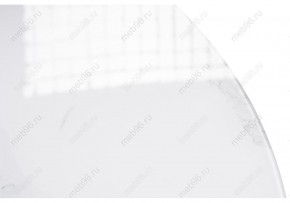 Стол стеклянный Вернер белый мрамор / черный в Талице - talica.ok-mebel.com | фото 4