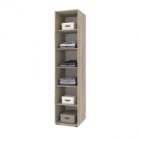 СТОУН С13 Шкаф-пенал (венге/дуб млечный) в Талице - talica.ok-mebel.com | фото 3