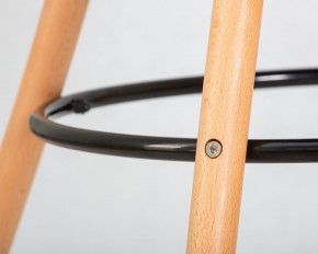 Стул барный DOBRIN BUTTERFLY BAR, ножки светлый бук, цвет чёрный в Талице - talica.ok-mebel.com | фото 11