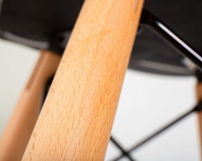 Стул барный DOBRIN BUTTERFLY BAR, ножки светлый бук, цвет чёрный в Талице - talica.ok-mebel.com | фото 12