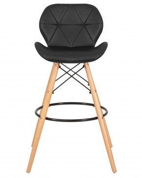 Стул барный DOBRIN BUTTERFLY BAR, ножки светлый бук, цвет чёрный в Талице - talica.ok-mebel.com | фото 6