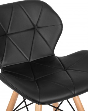 Стул барный DOBRIN BUTTERFLY BAR, ножки светлый бук, цвет чёрный в Талице - talica.ok-mebel.com | фото 8
