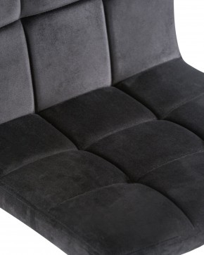 Стул барный DOBRIN DOMINIC, черный велюр (MJ9-101) в Талице - talica.ok-mebel.com | фото 7