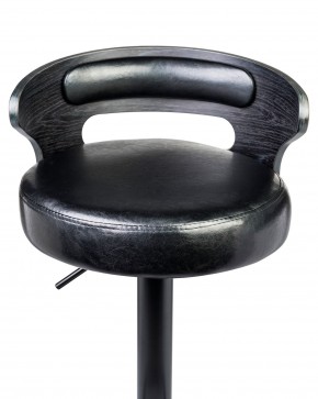 Стул барный DOBRIN FRED BLACK, чёрное дерево, чёрный в Талице - talica.ok-mebel.com | фото 8