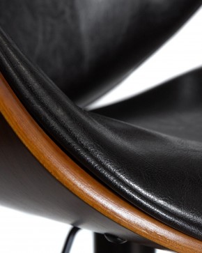 Стул барный DOBRIN JACK BLACK, цвет черный глянец PU ABD 002 в Талице - talica.ok-mebel.com | фото 9