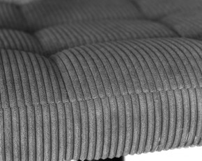 Стул барный DOBRIN KRUGER ARM BLACK, серый вельвет (LAR-E2041-25) в Талице - talica.ok-mebel.com | фото 8