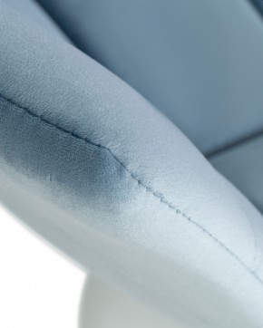 Стул барный DOBRIN TAILOR WHITE, пудрово-голубой велюр (MJ9-74) в Талице - talica.ok-mebel.com | фото 10