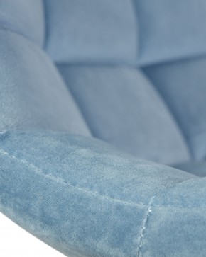Стул барный DOBRIN TAILOR WHITE, пудрово-голубой велюр (MJ9-74) в Талице - talica.ok-mebel.com | фото 8