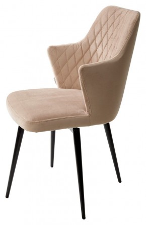 Стул HERMAN 360 град. БЕЖЕВЫЙ #5, велюр / черный каркас М-City в Талице - talica.ok-mebel.com | фото 6