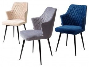 Стул HERMAN 360 град. БЕЖЕВЫЙ #5, велюр / черный каркас М-City в Талице - talica.ok-mebel.com | фото 7