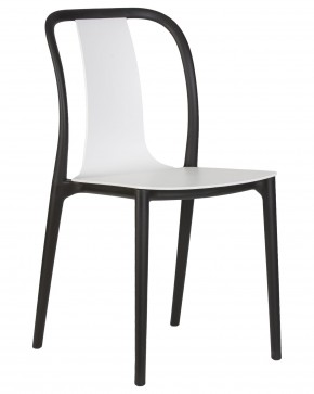 Стул обеденный DOBRIN ADAM, черный/белый в Талице - talica.ok-mebel.com | фото
