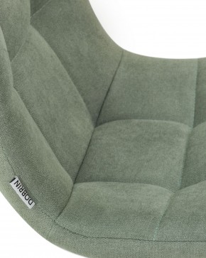 Стул обеденный DOBRIN ALEX SQUARE, белые ножки, мята ткань (UF860-11B) в Талице - talica.ok-mebel.com | фото 8
