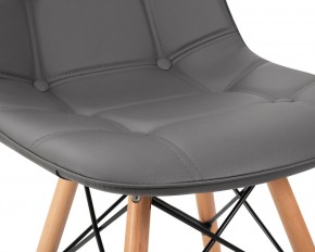 Стул обеденный DOBRIN BENNET, ножки светлый бук, серый  в Талице - talica.ok-mebel.com | фото 8