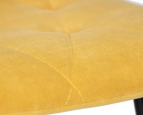 Стул обеденный DOBRIN CHILLY ROMBO, Горчичный Simple 15, основание черное в Талице - talica.ok-mebel.com | фото 10