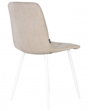 Стул обеденный DOBRIN CHILLY ROMBO, Капучино Simple 05, основание белый в Талице - talica.ok-mebel.com | фото 4
