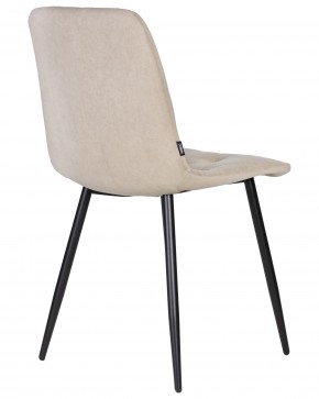 Стул обеденный DOBRIN CHILLY ROMBO, Капучино Simple 05, основание черное в Талице - talica.ok-mebel.com | фото 4
