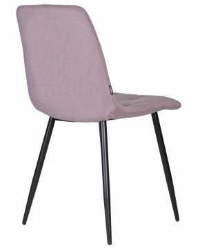 Стул обеденный DOBRIN CHILLY ROMBO, Лавандовый Simple 48, основание черное в Талице - talica.ok-mebel.com | фото 4
