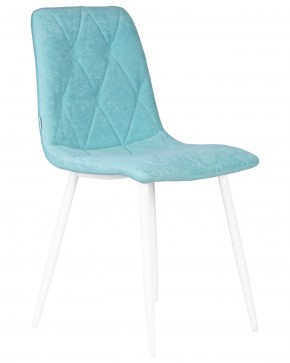 Стул обеденный DOBRIN CHILLY ROMBO, Тиффани Simple 51, основание белый в Талице - talica.ok-mebel.com | фото 2