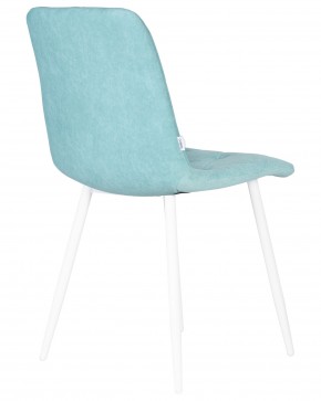 Стул обеденный DOBRIN CHILLY ROMBO, Тиффани Simple 51, основание белый в Талице - talica.ok-mebel.com | фото 4