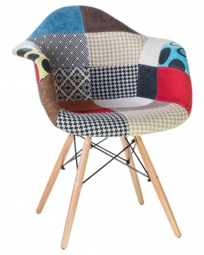 Стул обеденный DOBRIN DAW PATCHWORK, цвет сиденья мозаика в Талице - talica.ok-mebel.com | фото