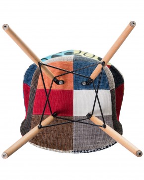 Стул обеденный DOBRIN DAW PATCHWORK, цвет сиденья мозаика в Талице - talica.ok-mebel.com | фото 7