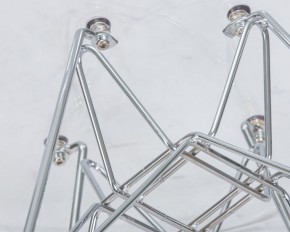 Стул обеденный DOBRIN DSR CASPER, ножки хром, цвет прозрачный в Талице - talica.ok-mebel.com | фото 10