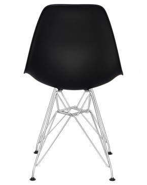 Стул обеденный DOBRIN DSR, ножки хром, цвет чёрный (B-03) в Талице - talica.ok-mebel.com | фото 5
