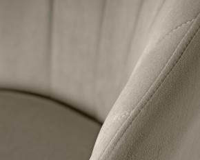 Стул обеденный DOBRIN NAOMI, ЭМАЛЬ ЧЕРНЫЙ МУАР велюр Catania Cocoa в Талице - talica.ok-mebel.com | фото 10