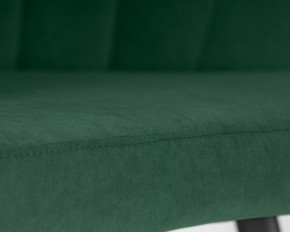 Стул обеденный DOBRIN NAOMI, ЭМАЛЬ ЧЕРНЫЙ МУАР велюр Catania Izumrud в Талице - talica.ok-mebel.com | фото 8