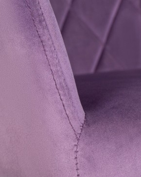 Стул обеденный DOBRIN ROBERT, черные матовые ножки, велюр V108-45 Темно-фиолетовый в Талице - talica.ok-mebel.com | фото 7