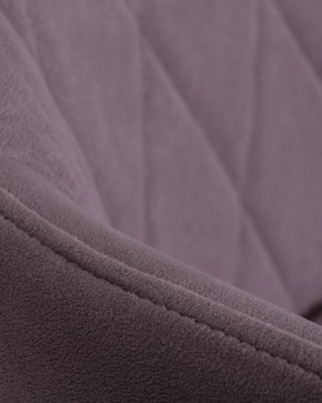Стул обеденный DOBRIN ROBY, ЭМАЛЬ ЧЕРНЫЙ МУАР велюр Catania Lavender в Талице - talica.ok-mebel.com | фото 10