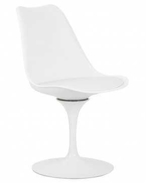 Стул обеденный DOBRIN TULIP, белое основание, цвет белый (W-02) в Талице - talica.ok-mebel.com | фото 2