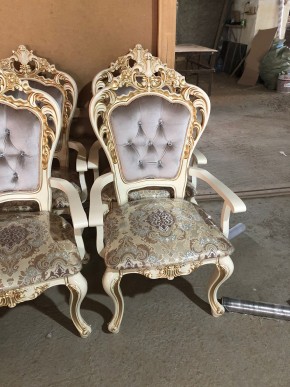 Стул Роза с каретной стяжкой и подлокотниками в Талице - talica.ok-mebel.com | фото 38