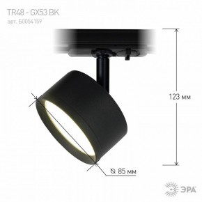 Светильник на штанге Эра  TR48 - GX53 BK в Талице - talica.ok-mebel.com | фото 7