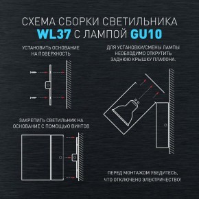 Светильник на штанге Эра WL37 BK Б0054408 в Талице - talica.ok-mebel.com | фото 5