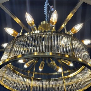 Светильник на штанге Imperiumloft RH Marais Round Chandelier 40,2668 в Талице - talica.ok-mebel.com | фото 5