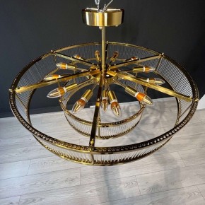 Светильник на штанге Imperiumloft RH Marais Round Chandelier 40,2668 в Талице - talica.ok-mebel.com | фото 8