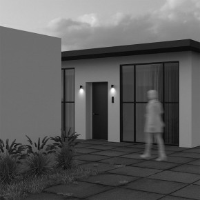 Светильник на штанге Maytoni Clyde O493WL-01B в Талице - talica.ok-mebel.com | фото 4