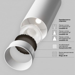 Светильник на штанге Maytoni Focus LED TR032-4-20WTW-M-DSZ-W в Талице - talica.ok-mebel.com | фото 11