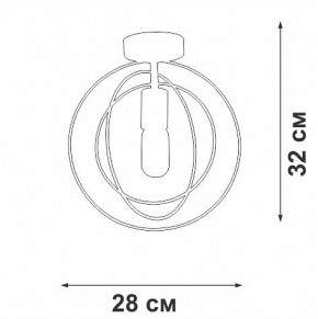 Светильник на штанге Vitaluce V3794 V3794-1/1PL в Талице - talica.ok-mebel.com | фото 3