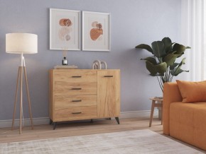 СВЕТЛАНА LOFT Комод-тумба  (дуб золотой) в Талице - talica.ok-mebel.com | фото 3