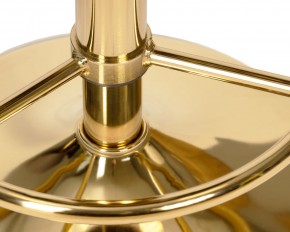 Табурет барный DOBRIN BRUNO GOLD, бежевый велюр (MJ9-10) в Талице - talica.ok-mebel.com | фото 4